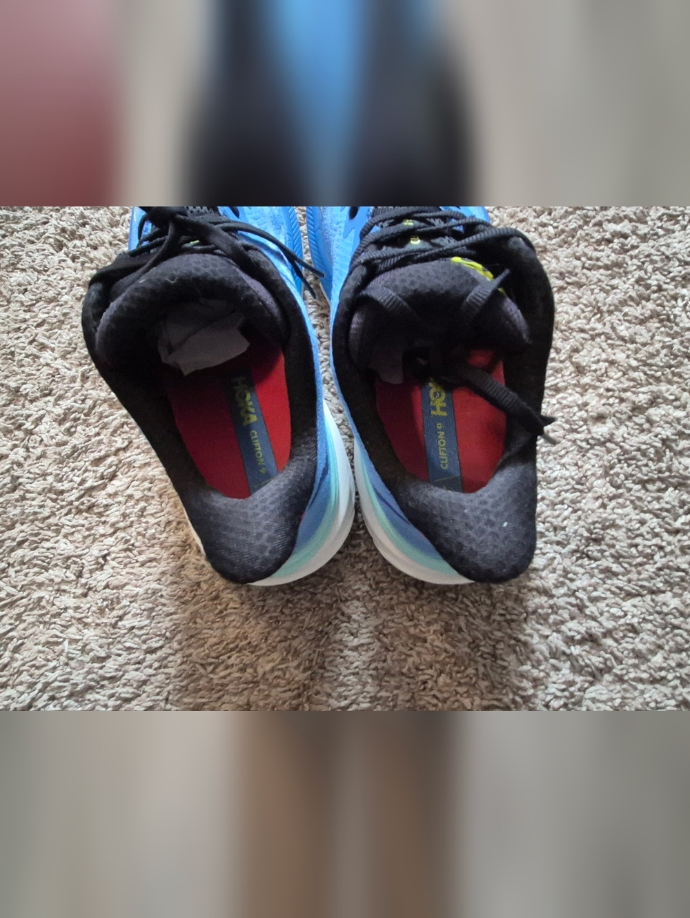 Hoka Mens Clifton 9 Men's Size 10 - Picture 10 of 13